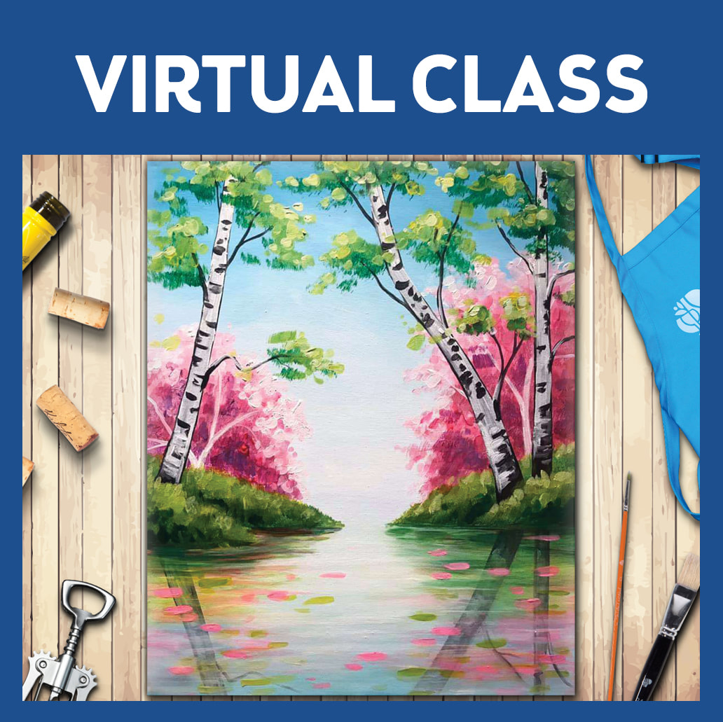 LIVE INTERACTIVE VIRTUAL CLASS - ART KIT INCLUDED (HAVE SUPPLIES? THEN IT'S ONLY $15!)